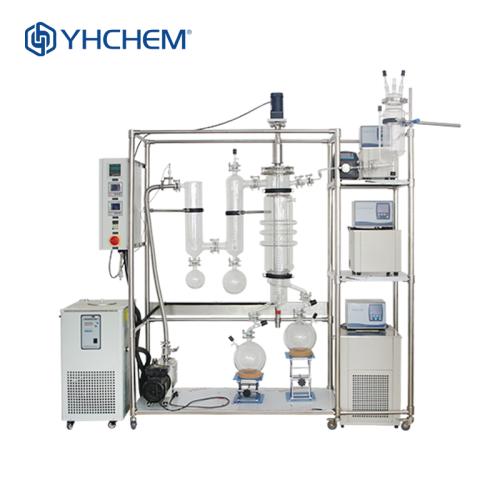 YHChem cтеклянная система молекулярной дистилляции